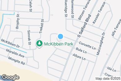 Map image of the property - 4122 Bula Ln