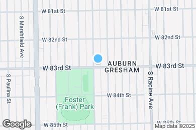 Map image of the property - 1348 W 83rd St