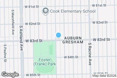 Map image of the property - 8259 S Loomis Blvd