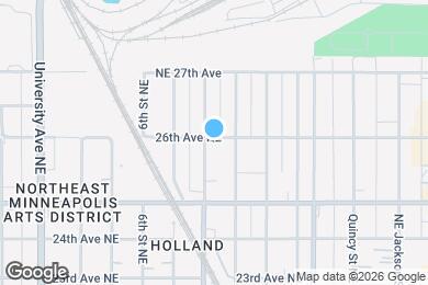 Map image of the property - 2555 Washington St NE