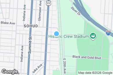 Map image of the property - 495 Wyandotte Ave