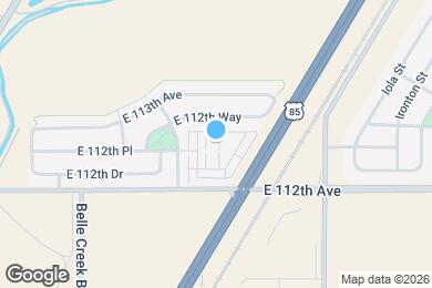 Map image of the property - 11250 Florence St