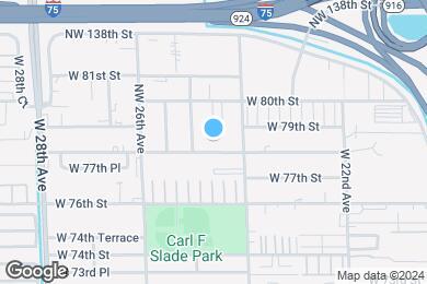 Map image of the property - Palm West Apartments