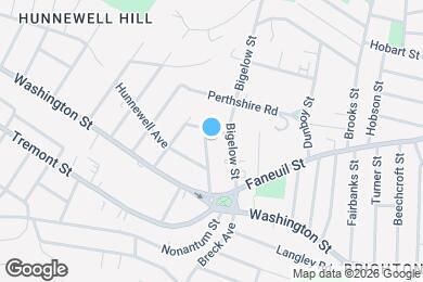 Map image of the property - 45 Champney St