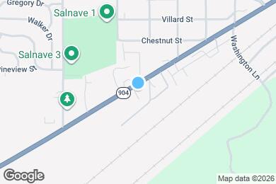 Map image of the property - Pine Village Apartments