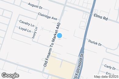 Map image of the property - 1108 Leslie Cir