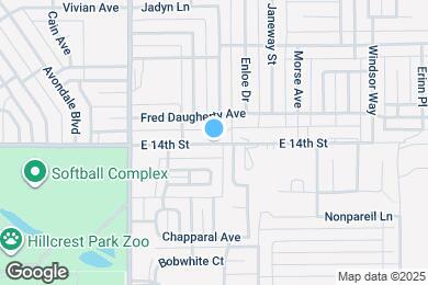 Map image of the property - 2632 E 14th St