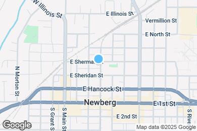 Map image of the property - 314 E Sherman St