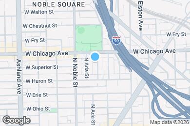 Map image of the property - 736 N Throop St