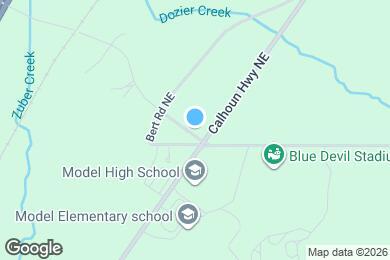 Map image of the property - 3297 Calhoun Hwy NE