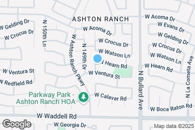Map image of the property - 14875 W Hearn Rd