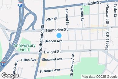 Map image of the property - 27 Parker St