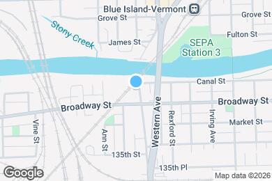 Map image of the property - 13308 Old Western Ave