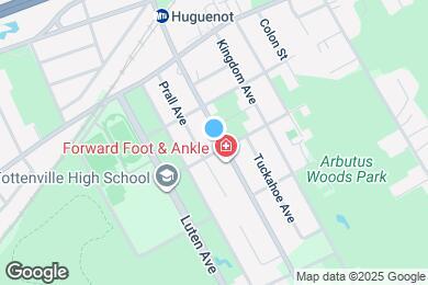 Map image of the property - 1018 Huguenot Ave