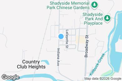 Map image of the property - 816 Indiana Ave