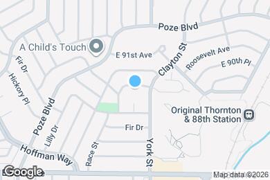 Map image of the property - 2180 E 90th Ave