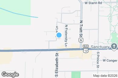 Map image of the property - 170 N Hyer Ln