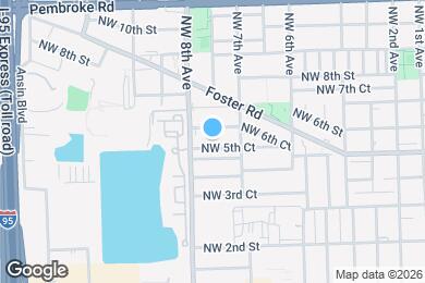 Map image of the property - 732 NW 5th Ct