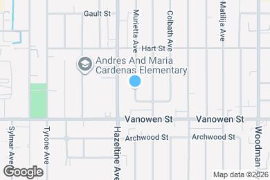 Map image of the property - 6827 Murietta Ave