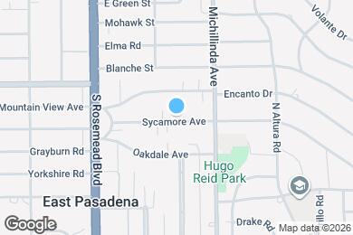 Map image of the property - 3847 Sycamore Ave