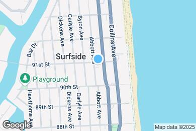 Map image of the property - 316 Surfside Blvd