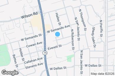 Map image of the property - 608 Hilliard St