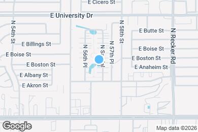 Map image of the property - 162 N Sandal