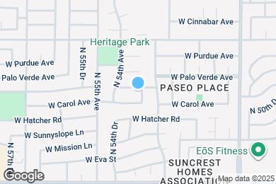 Map image of the property - 5319 W Vogel Ave