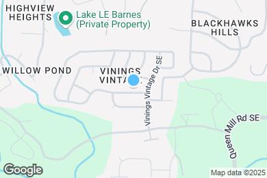 Map image of the property - 306 Vinings Vintage Cir