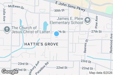 Map image of the property - 1306 Keturah St