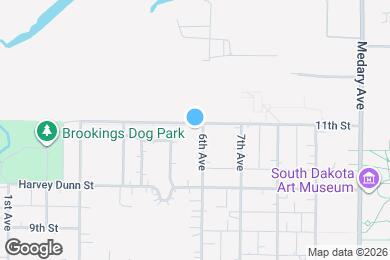 Map image of the property - 1043 6th Ave