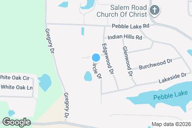 Map image of the property - 6036 Circle Dr