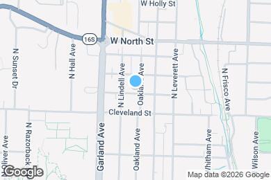 Map image of the property - 950 W Eagle St