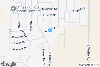 Map image of the property - 8918 E Hurst St