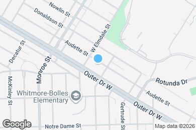 Map image of the property - 21337 Audette St