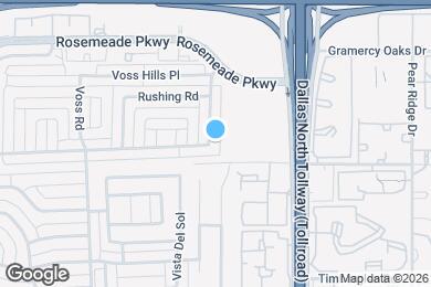 Map image of the property - 18904 Whitewater Ln