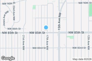 Map image of the property - 8505B 17th Ave NW