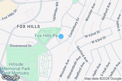 Map image of the property - 6199 Canterbury Dr