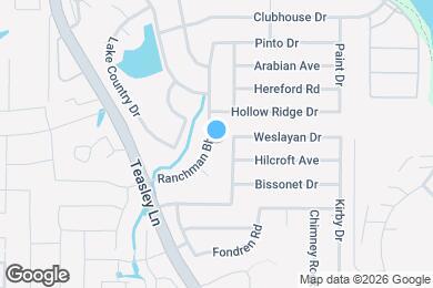 Map image of the property - 3717 Ranchman Blvd
