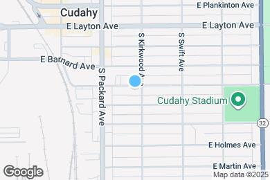Map image of the property - 3667 E Munkwitz Ave