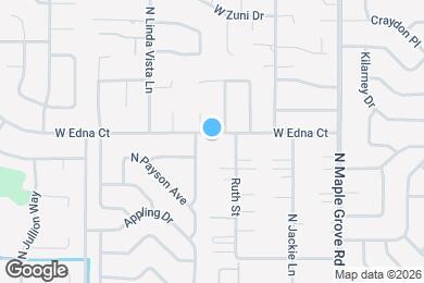 Map image of the property - 9401 W Edna St