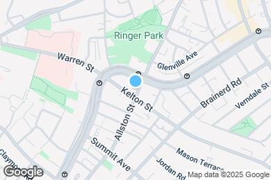 Map image of the property - 165 Allston St