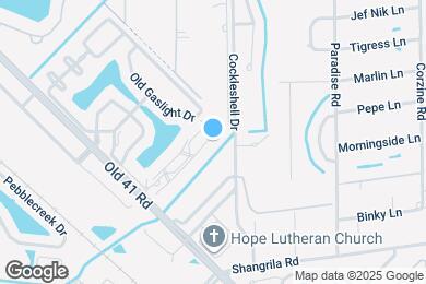 Map image of the property - 25727 Lake Amelia Way