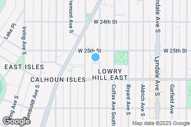 Map image of the property - 2524 Dupont Ave S