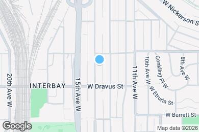 Map image of the property - 3238 14th Ave W