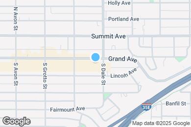 Map image of the property - Grand and Dale Apartments