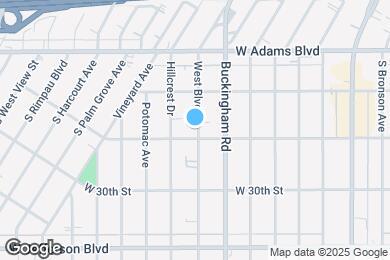 Map image of the property - 2845 West Blvd
