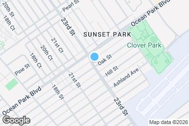 Map image of the property - 2301 Oak St