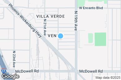 Map image of the property - 1950 W Palm Ln