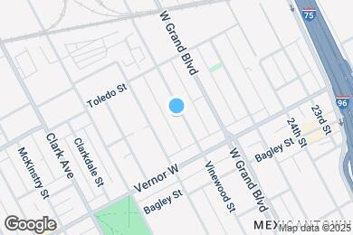 Map image of the property - 2009 Vinewood St